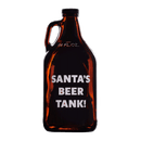 64oz Christmas Growler Printed 2 colour